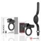 Agron Remote control Cockring Watchme - Black&silver