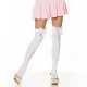 leg avenue medias opacas blancas con lazo