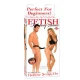 fetish fantasy arnes hueco para el y ella negro