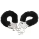 esposas de peluche negro