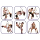 fetish fantasy columpio fantasy bondage blanco