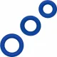 ADMIRAL COCK RING SET - AZUL