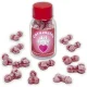 BOTE DE 12 CARAMELOS DE PITO DEL AMOR DE SABOR FRESA-CEREZA