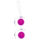  TWINS BALLS BOLAS CHINAS LILA UNISEX - BAILE 