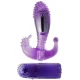  ESTIMULADOR LILA VAGINAL Y ANAL CON VIBRACION - BAILE 