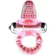  SWEET ABS 10 RITMOS RING ANILLO PENE VIBRADOR ROSA - BAILE 