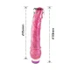  VIBRADOR ROJO REALISTICO 23 CM - BAILE 