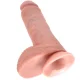  8 PENE REALISTICO NATURAL 20.3 CM - KING COCK 