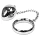  COCK RING 45MM + CADENA CON BOLA METAL - METAL HARD 