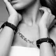  INDISCRETS MAZE ESPOSAS BRAZALETES NEGRO - BIJOUX 