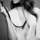  COLLAR CON CORREA NEGRO - BIJOUX INDISCRETS MAZE 