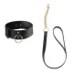  COLLAR CON CORREA NEGRO - BIJOUX INDISCRETS MAZE 