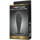  PLUG ANAL SILICONA FORMA PENE NEGRO - PRETTY LOVE 