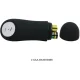  PLUG ANAL SILICONA FORMA PENE Y 12 MODOS VIBRACION NEGRO - PRETTY LOVE 