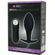  PLUG ANAL SILICONA FORMA ANCLA 12 MODOS VIBRACION NEGRO - PRETTY LOVE 