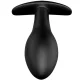  PLUG ANAL SILICONA FORMA ANCLA 12 MODOS VIBRACION NEGRO - PRETTY LOVE 