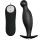  PLUG ANAL SILICONA 12 MODOS VIBRACION NEGRO - PRETTY LOVE 