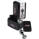  PLUG ANAL ALUMINIO TRANSPARENTE 8 CM - SECRETPLAY 