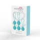  OSIAN SET Osian One; 51 Gr / Osian Two; 101 Gr / Osian Three 85 gr PREMIUM SILICONA TURQUESA - MORESSA 