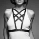  INDISCRETS MAZE ARNES CRUZADO CON ESCOTE NEGRO - BIJOUX 