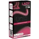   LADY CONDOM PRESERVATIVOS FEMENINOS CON LIGUERO SIN LATEX 3 UNIDADES - UNIQ 