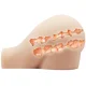 VAGINA Y ANO REALISTICOS CON VIBRACION POSICION 8 - CRAZY BULL 