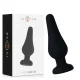  ANAL PLUG PIPO M SILICONE NEGRO 11 CM - INTENSE 