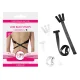BRA  ADAPTADOR SUJETADOR ESPALDA ABIERTA NEGRO & BLANCO - BYE