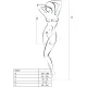  WOMAN BS027 BODYSTOCKING ESTILO VESTIDO NEGRO TALLA UNICA - PASSION 