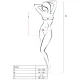  WOMAN BS035 BODYSTOCKING ROJO TALLA UNICA - PASSION 