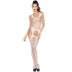  WOMAN BS038 BODYSTOCKING BLANCO TALLA UNICA - PASSION 