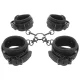  SET ESPOSAS MANOS Y TOBILLOS CON FORRO DE NOPRENO - FETISH SUBMISSIVE 