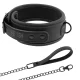  COLLAR CON CADENA CON FORRO DE NOPRENO - FETISH SUBMISSIVE 