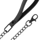  COLLAR CON CADENA CON FORRO DE NOPRENO - FETISH SUBMISSIVE 