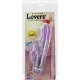 VIBRATORS MULTIVELOCIDAD CON RABBIT LILA - BAILE 