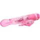  VIBRADOR MULTIVELOCIDAD CON ESTIMULADOR ROSA - BAILE 