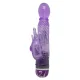  VIBRADOR MULTIVELOCIDAD CON ESTIMULADOR LILA - BAILE 