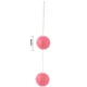  A DEEPLY PLEASURE BOLAS TEXTURADAS ROSA 3.6 CM - BAILE 