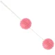  A DEEPLY PLEASURE BOLAS TEXTURADAS ROSA 3.6 CM - BAILE 