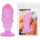  PLUG ANAL UNISEX CON VENTOSA ROSA - BAILE 