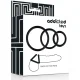  SET ANILLOS PENE NEGRO - ADDICTED TOYS 