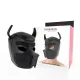  MÁSCARA PERRO DE NEOPRENO CON HOCICO EXTRAÍBLE M - DARKNESS 