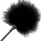  PLUMA ESTIMULADORA NEGRO 42 CM - DARKNESS 