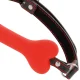  MORDAZA SILICONA  HUESO ROJO - DARKNESS 