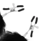  PINZAS PARA PEZONES CON POMPONES 2 - DARKNESS 