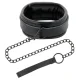  ESPOSAS Y COLLAR DE CUERO NEGRO - DARKNESS 