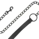  ESPOSAS Y COLLAR DE CUERO NEGRO - DARKNESS 