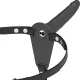  VIBRADOR SILICONA NEGRO 15 CM - FETISH SUBMISSIVE HARNESS 