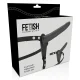  VIBRADOR SILICONA NEGRO 15 CM - FETISH SUBMISSIVE HARNESS 