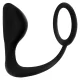  PLUG ANAL CON ANILLO PENE NEGRO - ADDICTED TOYS 
